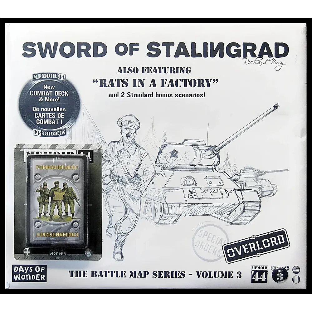 Days of Wonder Memoire 44 Battle Map 3 L'epee DE Stalingrad FR