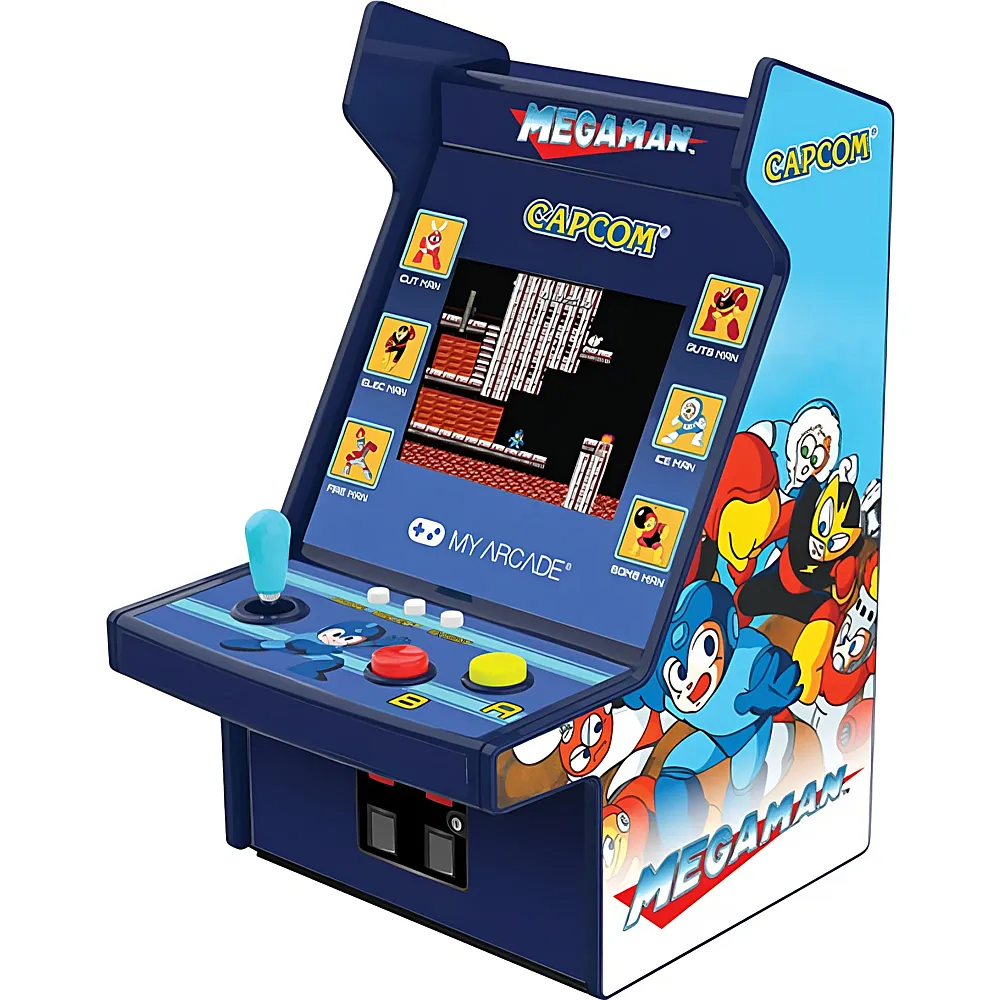 My Arcade Retro Micro Player Mega Man Pro Spielkonsole, exkl. 4x AA, exkl Micro-USB