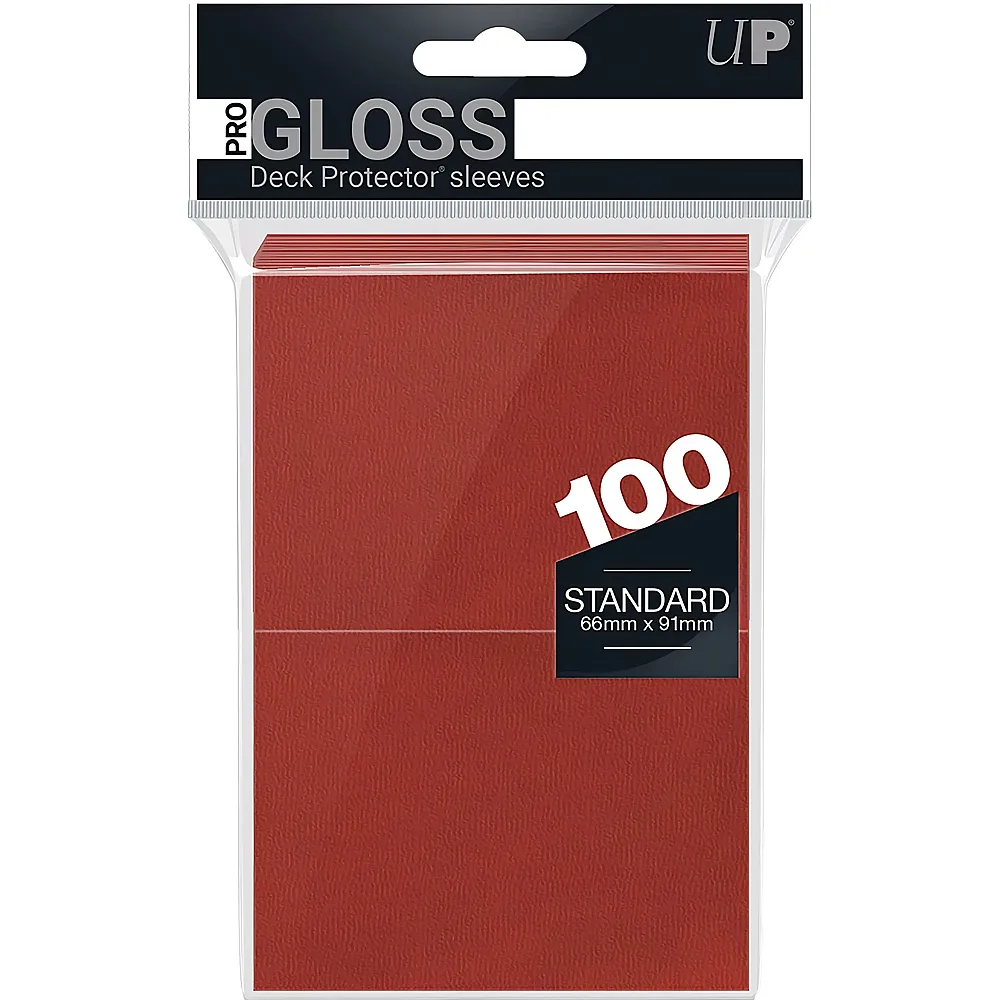 Ultra Pro Deck Protector Standard Rot 100Teile