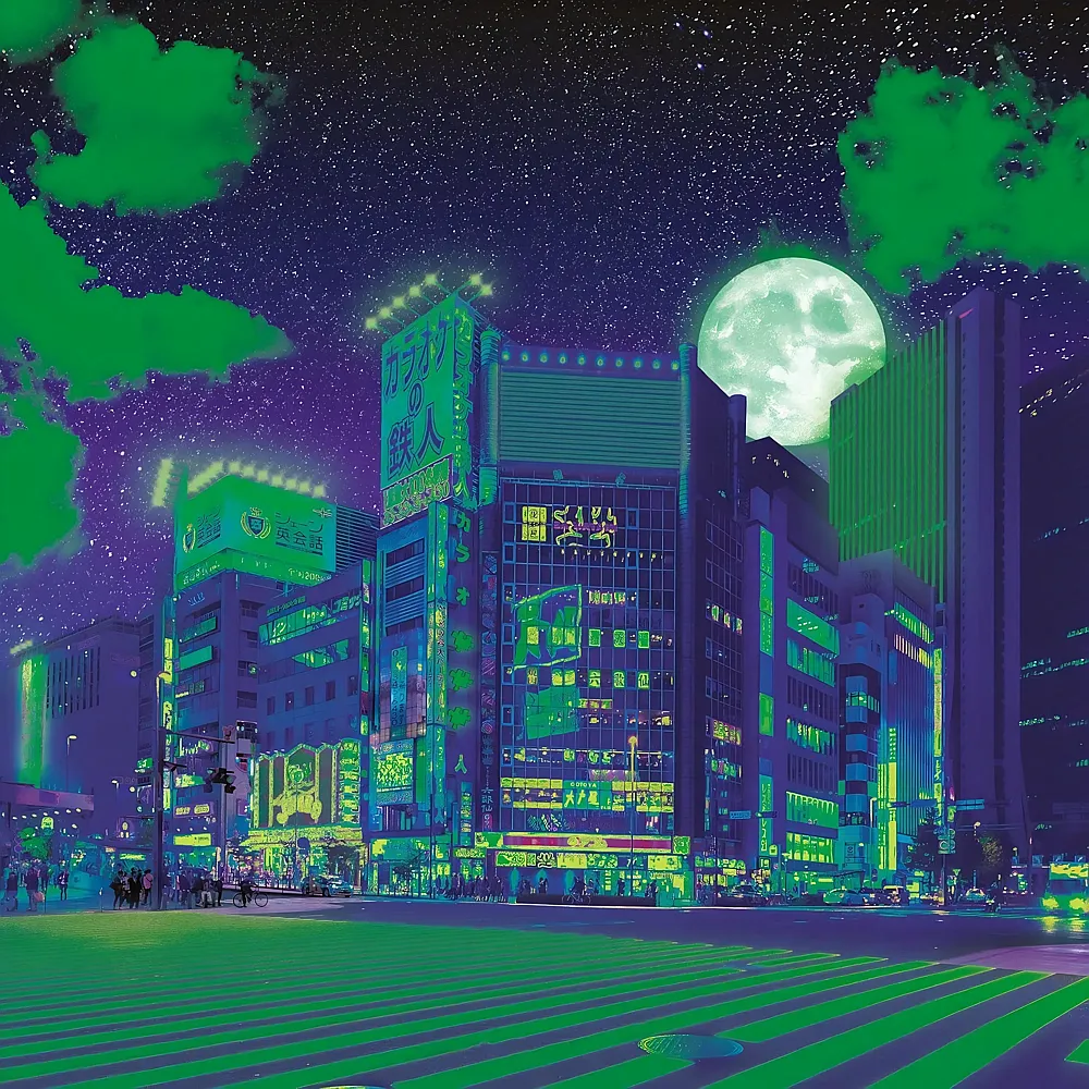 Ravensburger Puzzle Neon Tokio - 500 Teile - Puzzle 500 Teile