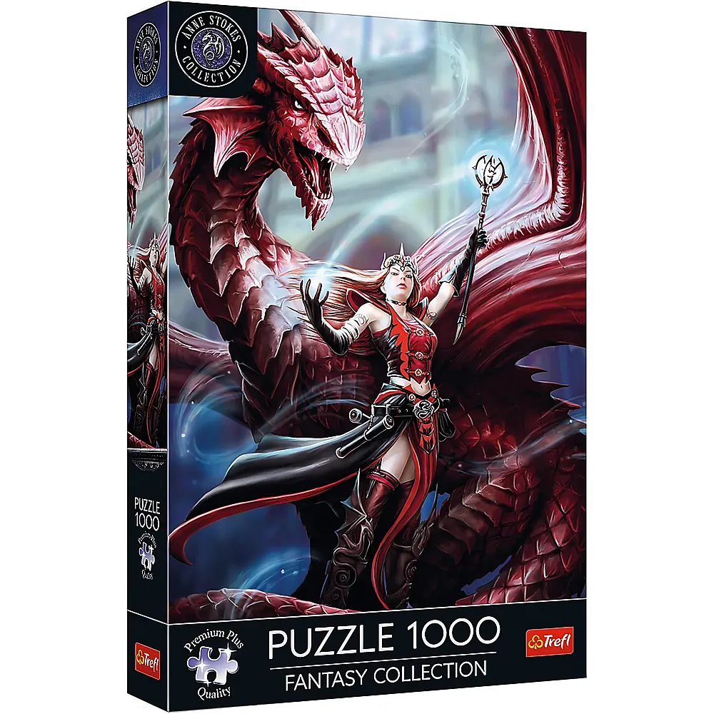 Trefl Puzzle Scharlachroter Magier - Anne Stokes 1000Teile