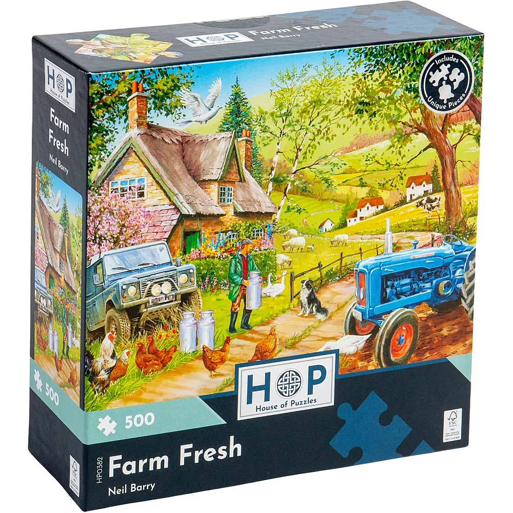 HOP - House of Puzzles Farm Fresh 500Teile