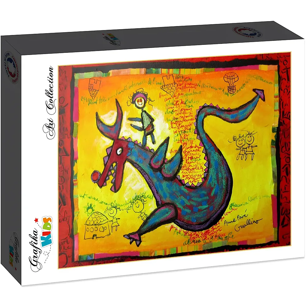 Grafika Puzzle Anne Poir� & Patrick Guallino - Dragon Talisman 12Teile