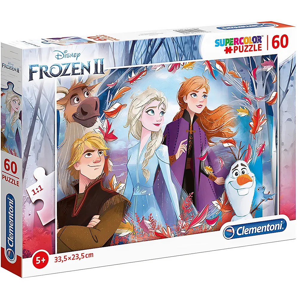 Clementoni Puzzle Supercolor Disney Frozen 2 60Teile
