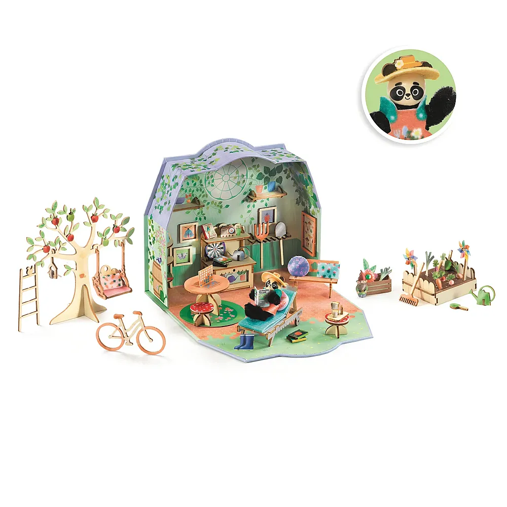 Djeco DIY Mi House Olive