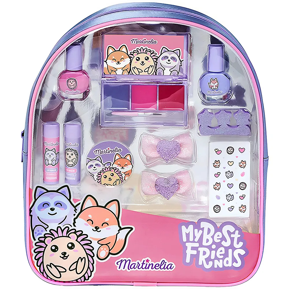 meinspielzeug - Martinelia My Best Friends Schminkset Complete Beauty Set | Frisieren und Kosmetik