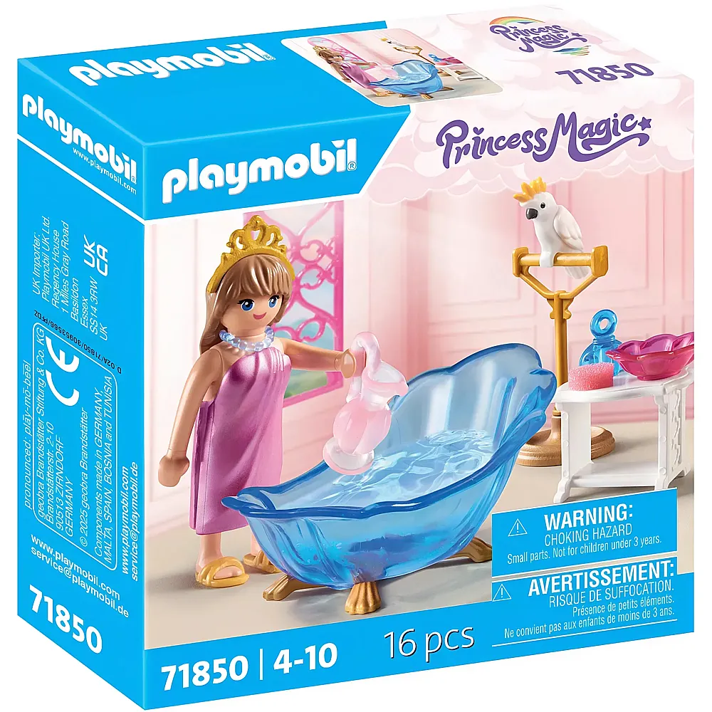 PLAYMOBIL Princess Magic Badezimmer f�r Prinzessin 71850