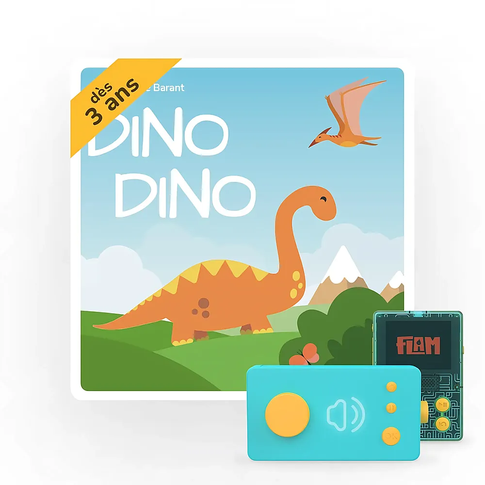 Lunii Album Audio Interactif Dino Dino 3+ FR