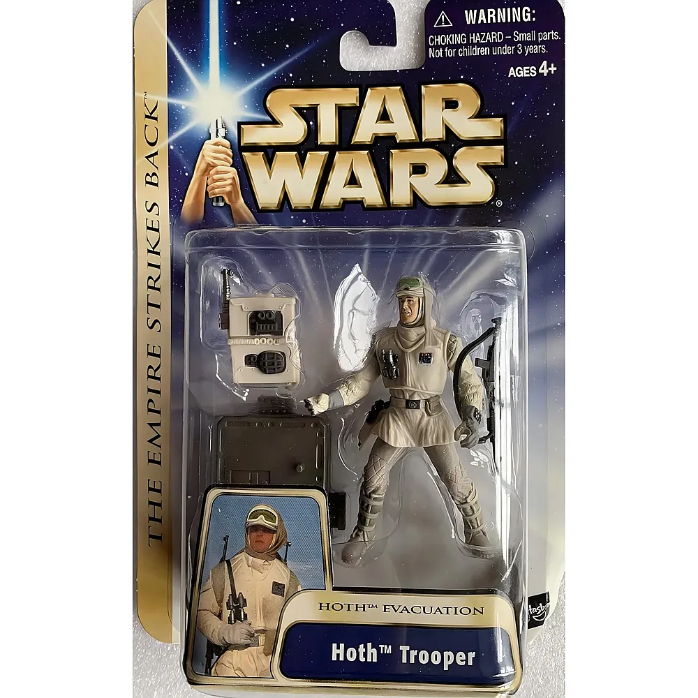 Hasbro Star Wars Saga Empire Strikes Back Hoth Trooper Evacution Action Figure