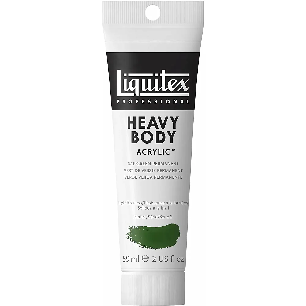 Liquitex Lqx Prof. Heavy Body Acrylfarbe 59ml Tube Saftgrn Permanent - Suche