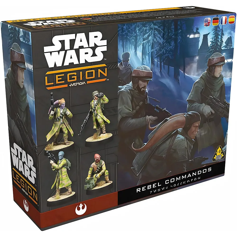 Atomic Mass Games SW Legion Rebel Commandos resculpt fr-de-en-es