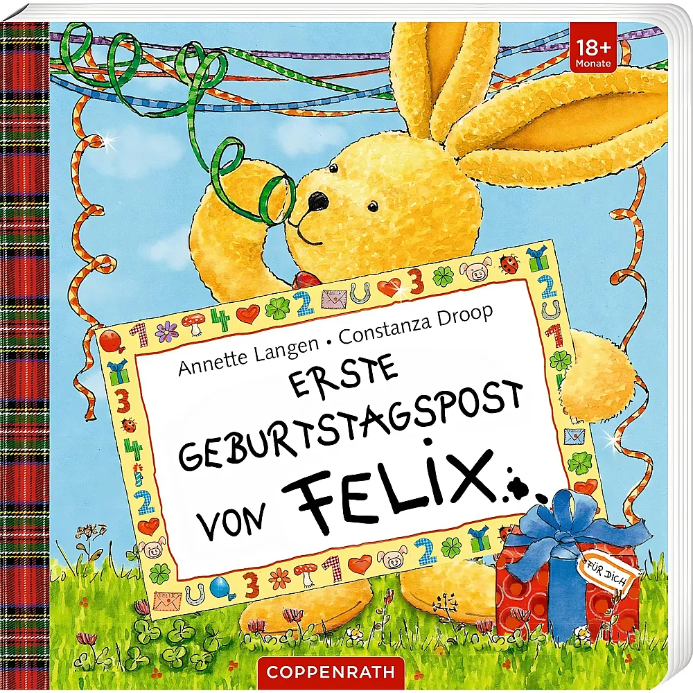 Coppenrath Erste Geburtstagspost von Felix | Papp-Bilderb�cher
