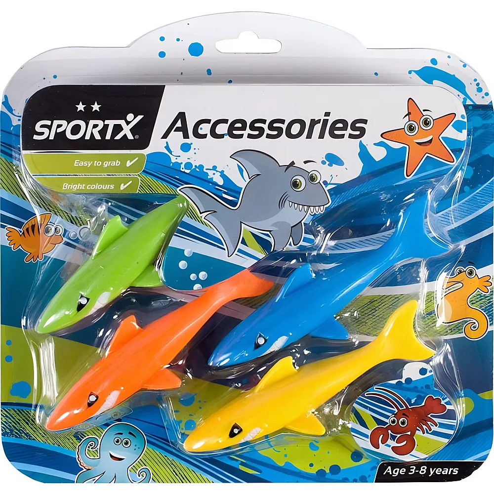SportX 4 Tauchhaie | Wasserspielzeug