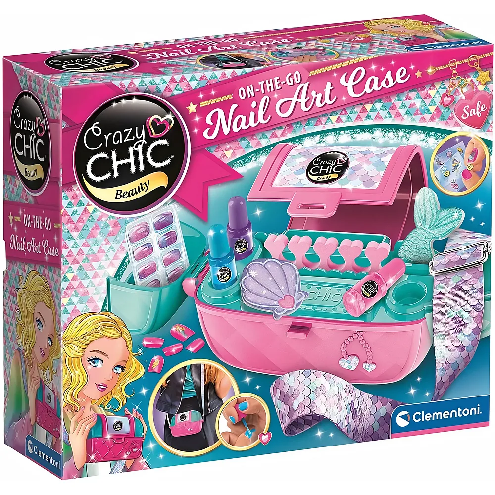 Clementoni Crazy Chic Nagelset-Etui