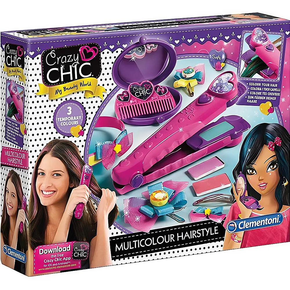 Clementoni Crazy Chic Multicolor Hairstyle