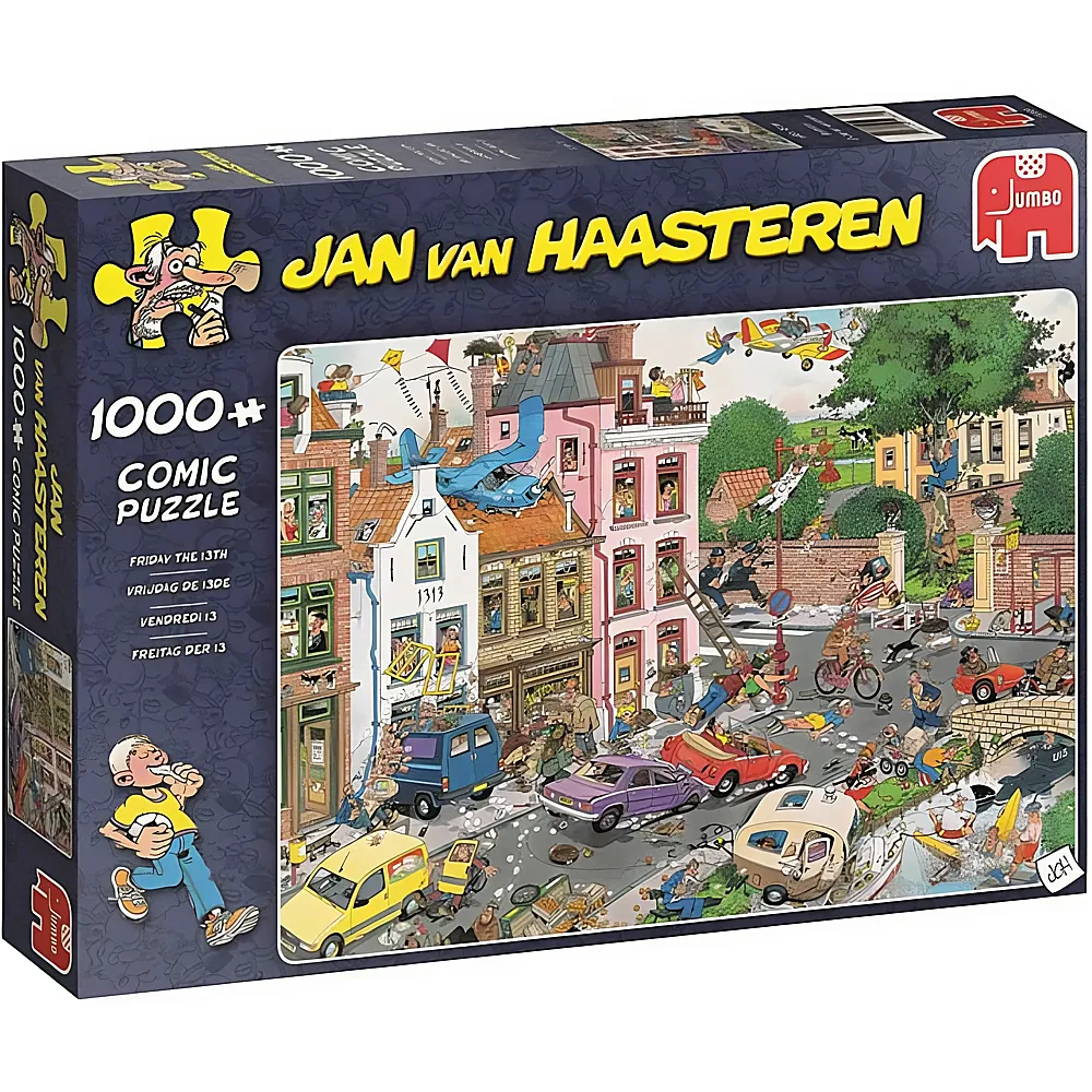 Jumbo Puzzle Jan van Haasteren Freitag der 13. 1000Teile