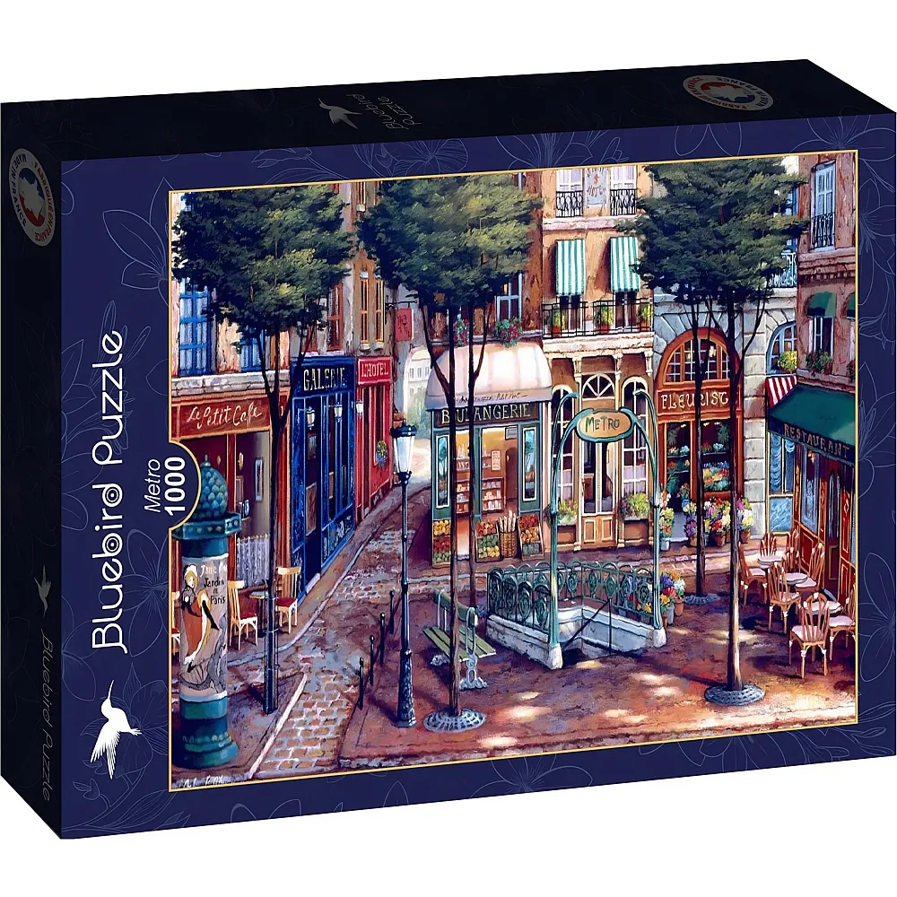 Bluebird Puzzle Metro 1000Teile