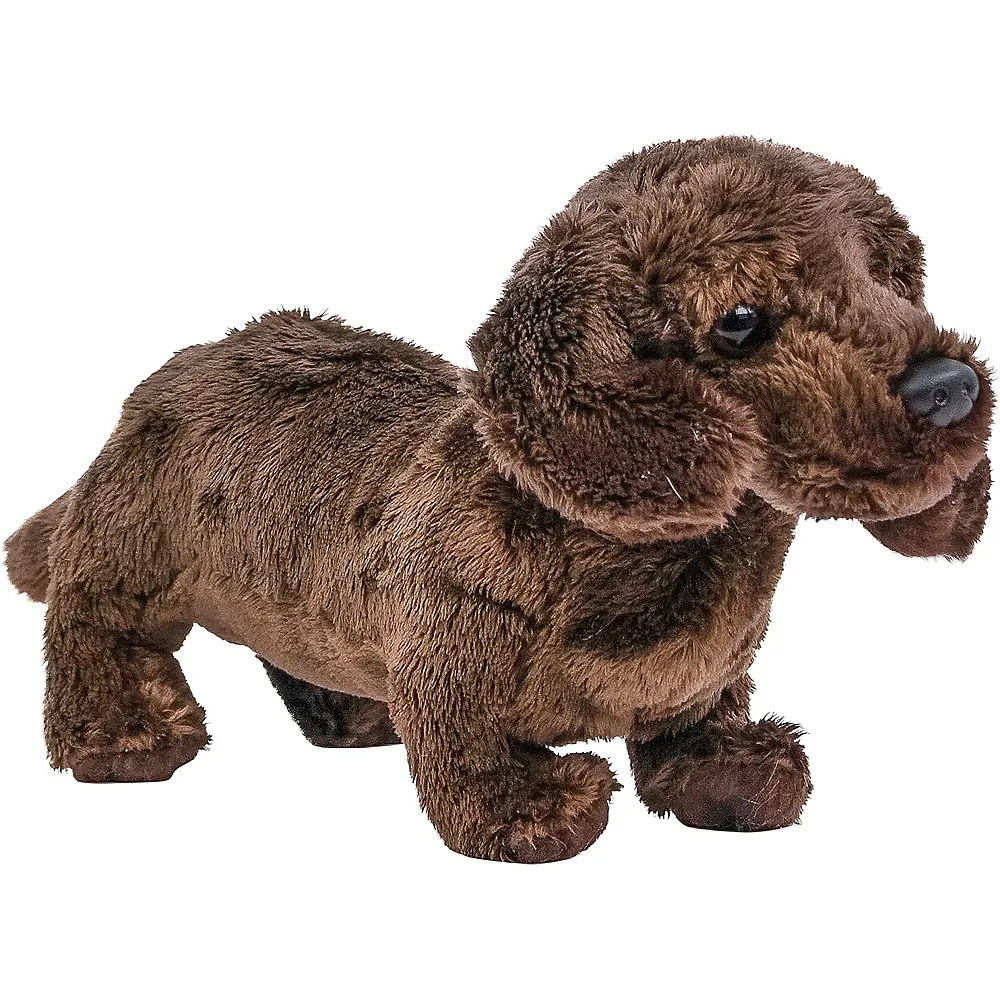 Teddys Rothenburg Dackel Dunkelbraun - 19 cm | Hunde Pl�sch