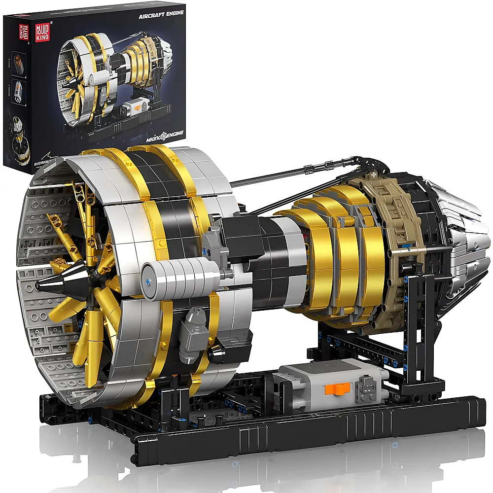 Mould King Engines Aircraft Engine 10141