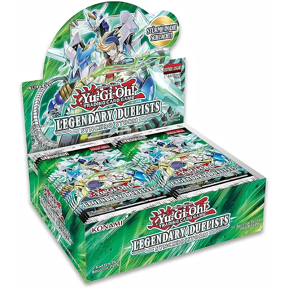 Konami Yu-Gi-Oh Legendary Duelists: Synchro Storm Display - Deutsch | Sammelkarten