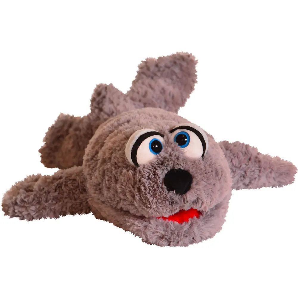 meinspielzeug - Living Puppets Handspieltiere Handpuppe B�hnchen die Robbe - 38 cm | Handpuppen