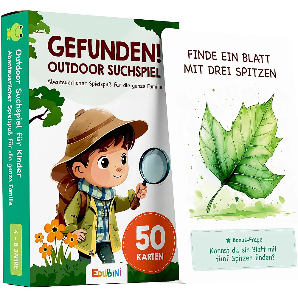 Edubini Gefunden Outdoor Suchspiel