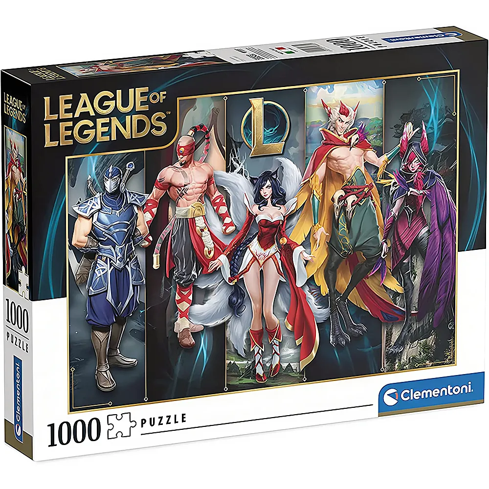 Clementoni Puzzle League of Legends 3 1000Teile