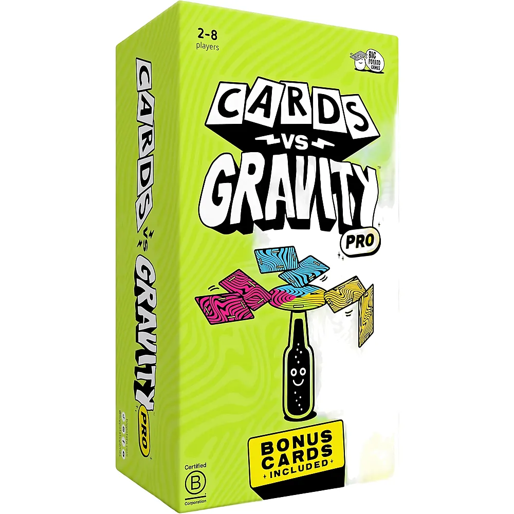 Big Potato Cards Vs Gravity PRO DTC - Suche