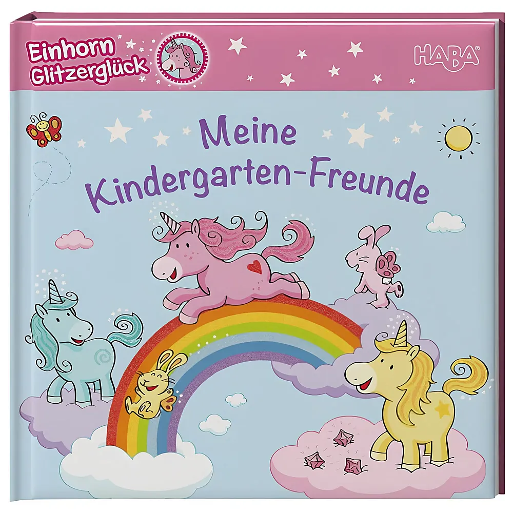 HABA Einhorn Glitzerglck  Meine Kindergarten-Freunde