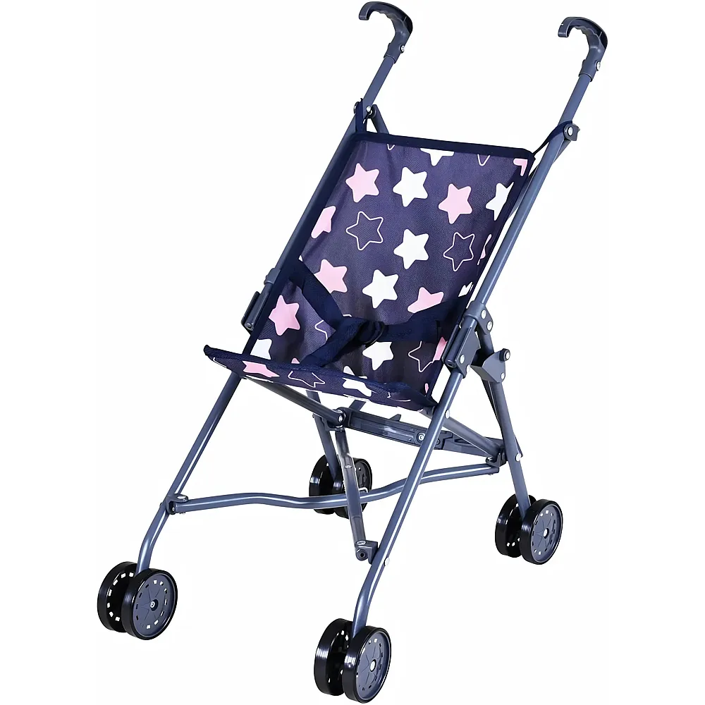 Knorrtoys Puppenbuggy Sim star blue pink - Suche