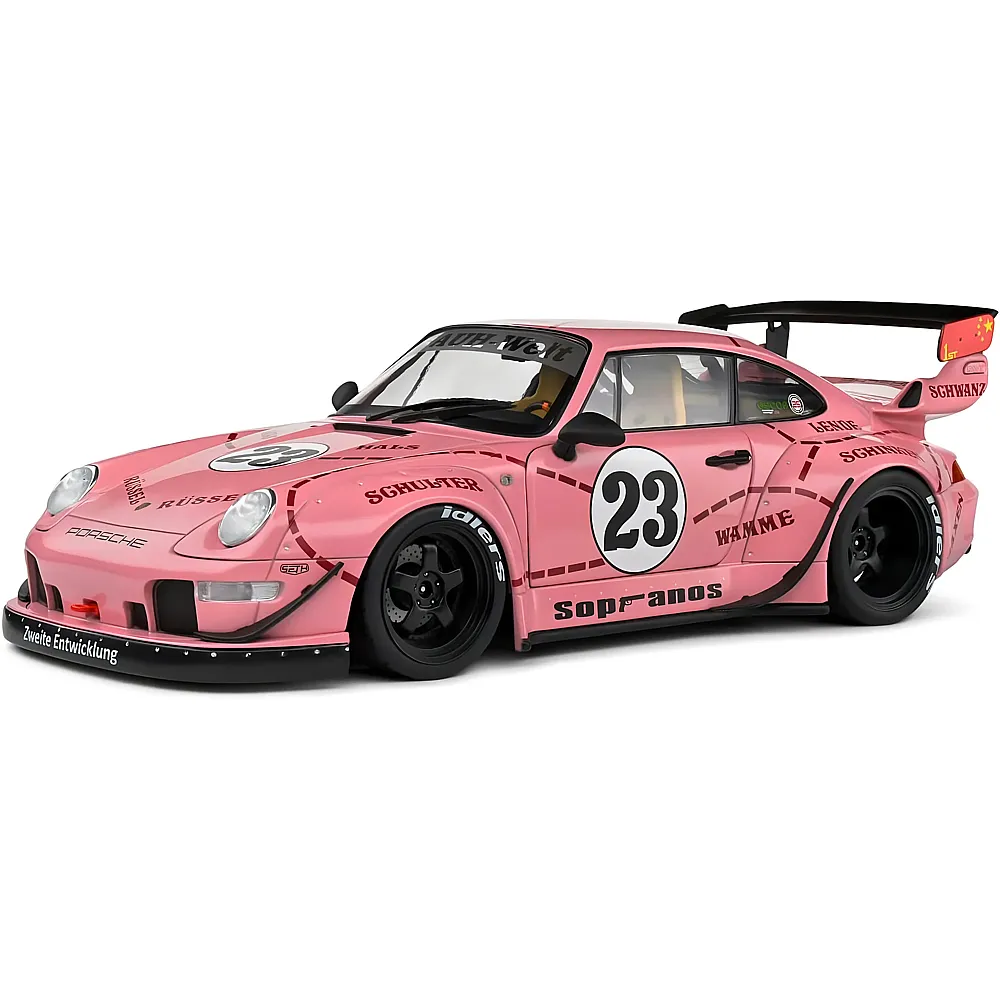 Solido 1:18 Porsche RWB Bodykit Pink Pig 2020 Pink