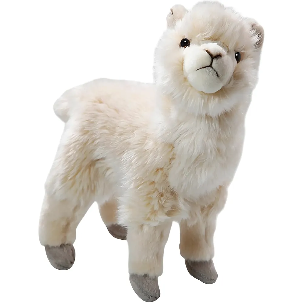 Carl Dick Alpaka stehend Beige - 24 cm - Bauernhoftiere Pl�sch