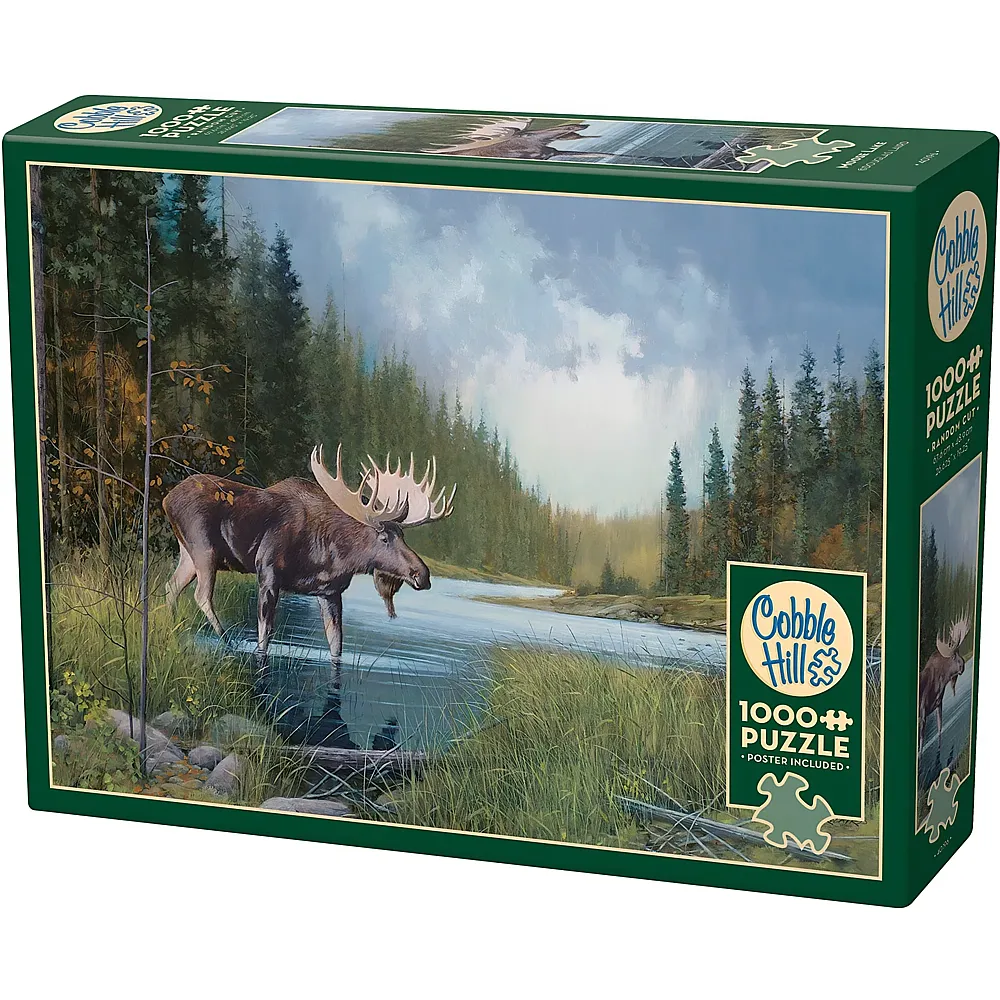 Cobble Hill Puzzle Elch im See - 1000 Teile