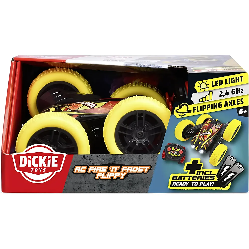 meinspielzeug - Dickie RC Fire 'n Frost Flippy | RC Spielzeug