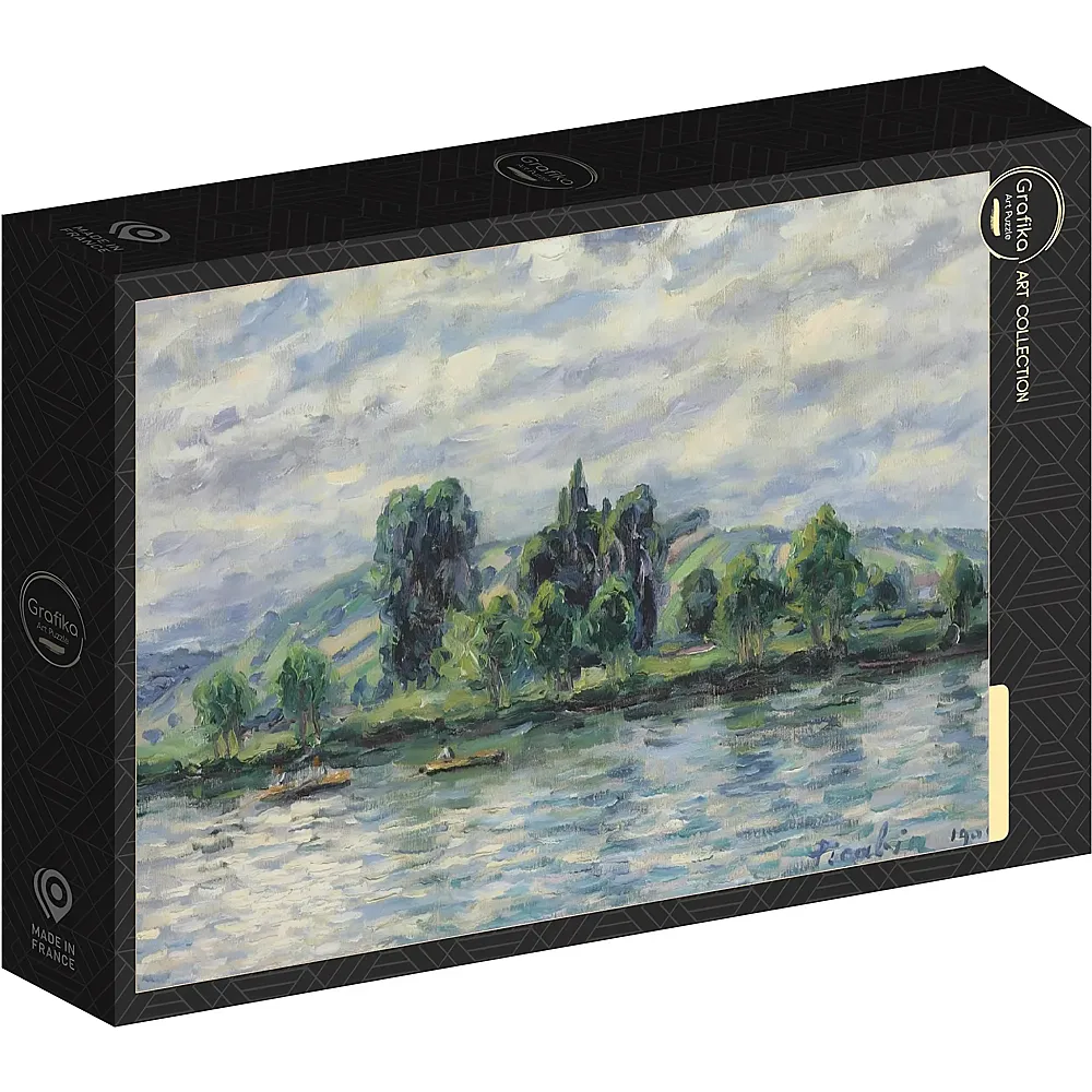 Grafika Puzzle Art Collection Francis Picabia Ufer der Yonne, Sonnenspiegelung, 1906 500Teile