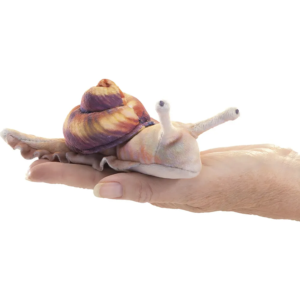 Folkmanis Fingerpuppe Schnecke 17cm