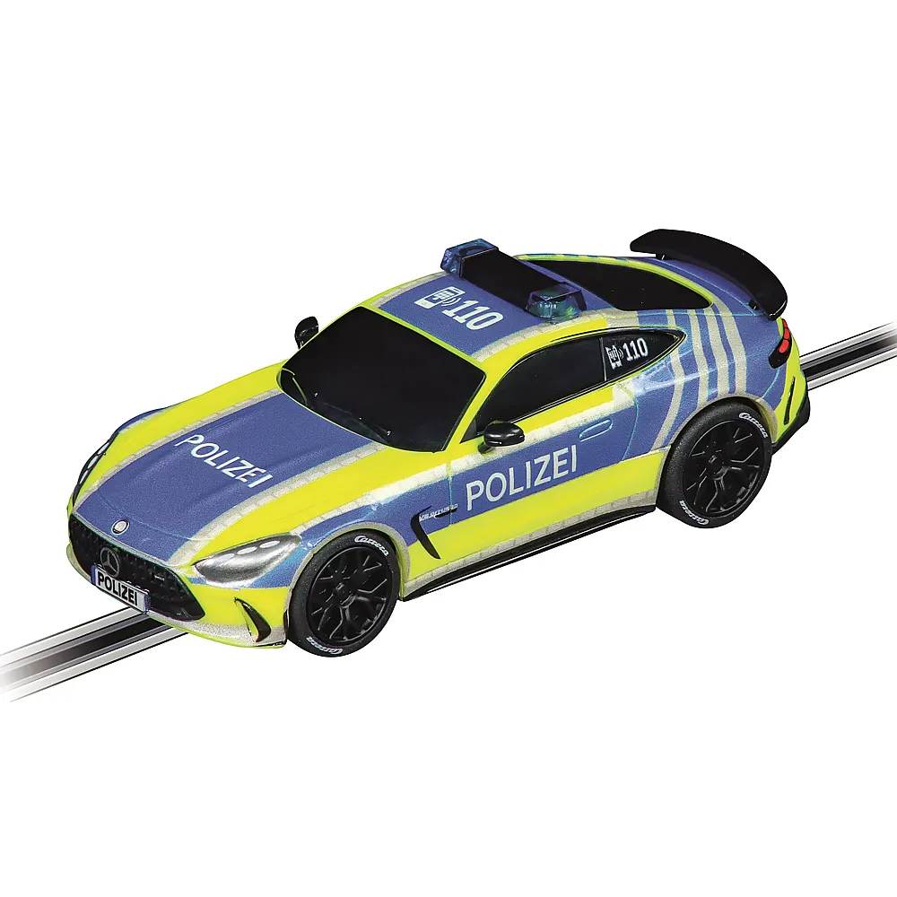 meinspielzeug - Carrera Go Mercedes AMG GT63 Polizei | Rennbahn Fahrzeuge
