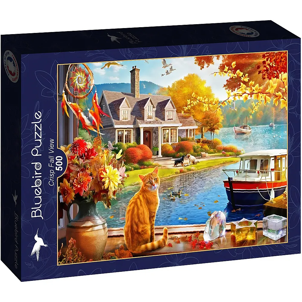 Bluebird Puzzle Crisp Fall View 500Teile
