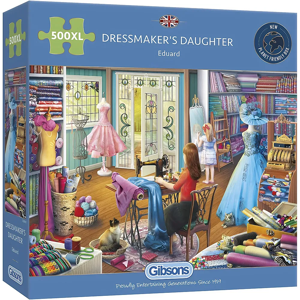 Gibsons Puzzle Eduard Dressmaker's Daughter - 500 Teile