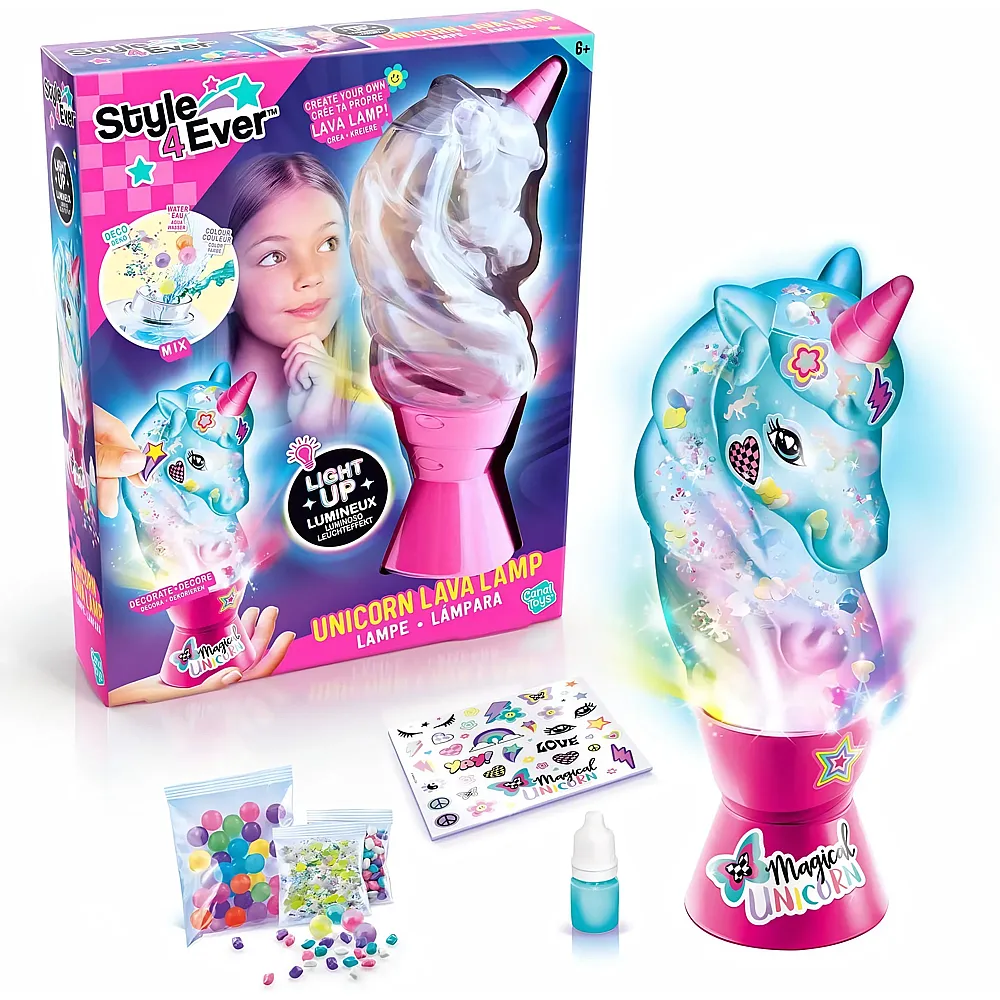 Canal Toys Unicorn Lava Lamp DIY