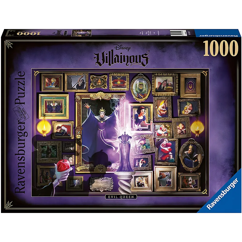 Ravensburger Puzzle Villainous The Evil Queen 1000Teile