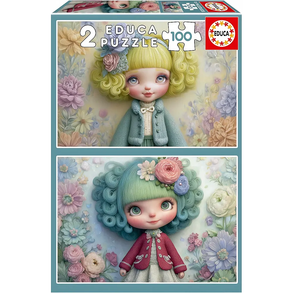 Educa Puzzle Flower Girls 100Teile