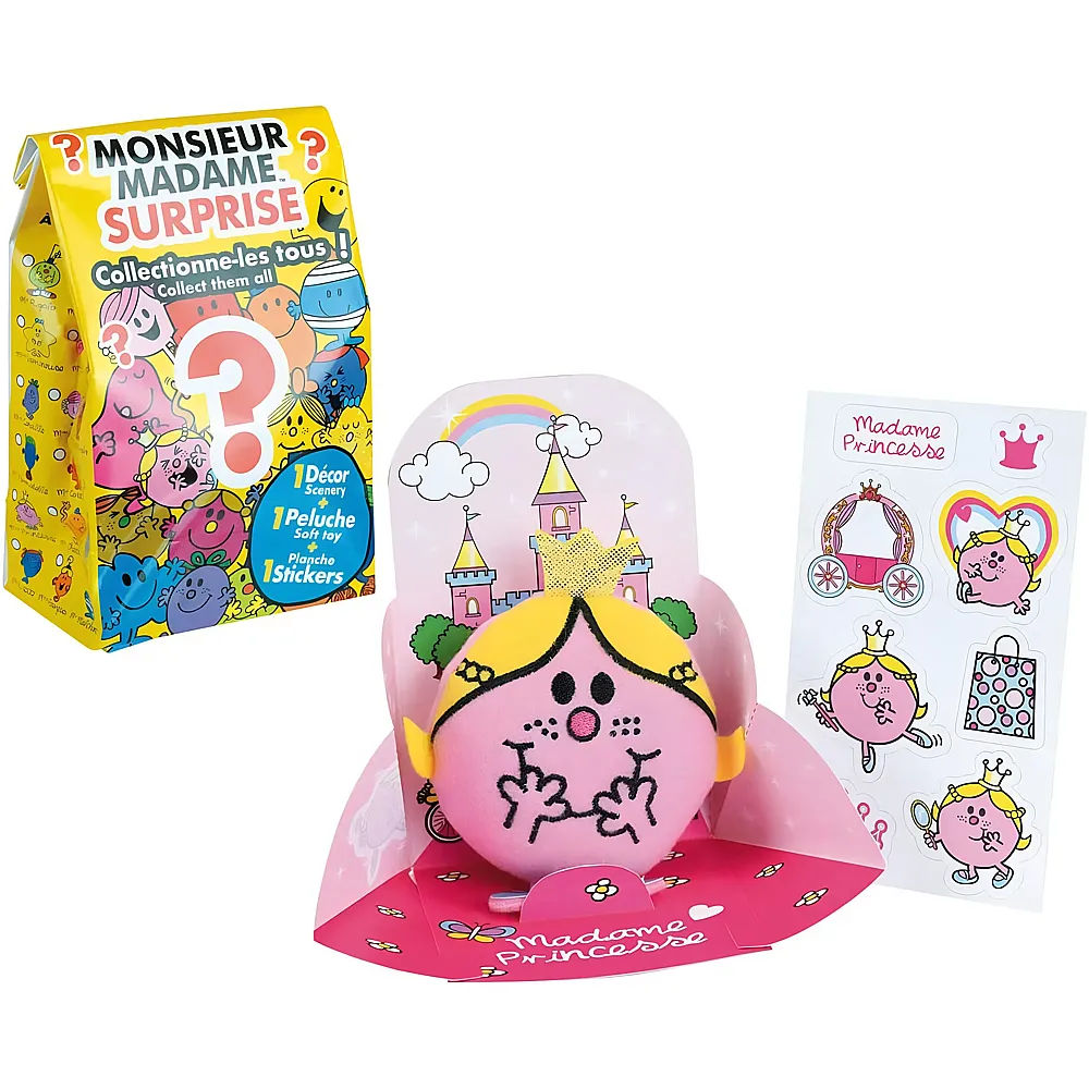 Jemini Surprise Peluche +/-10 cm, STICKERS UND DECOR  LIVRAISON : Monsieur OU MADAME