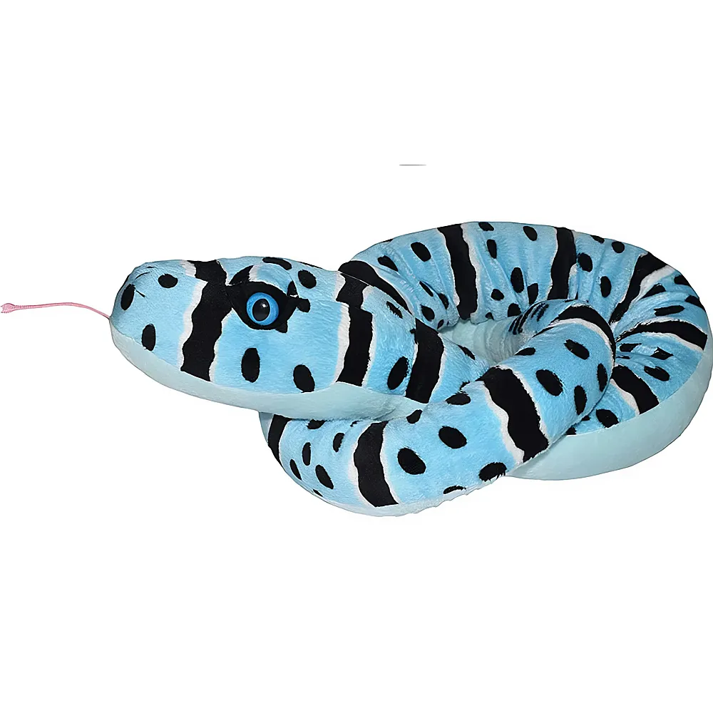 Wild Republic Snake Blaue Felsenrassel 137cm | Wildtiere Plsch