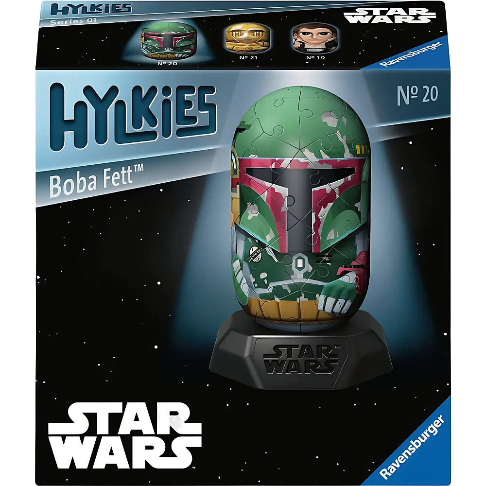 Ravensburger Puzzle Hylkies Star Wars 3D Boba Fett - 54 Teile