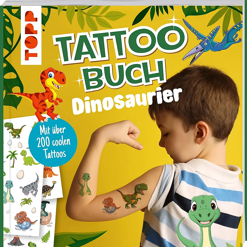Frechverlag Topp Tattoobuch Dinosaurier