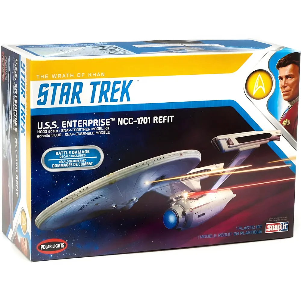 Polar Lights Star Trek U.S.S. Enterprise Refit
