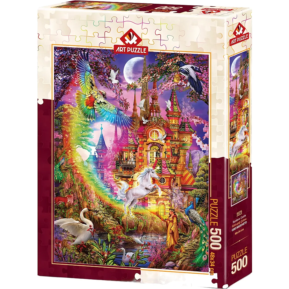 Art Puzzle Rainbow Castle - 500 Teile