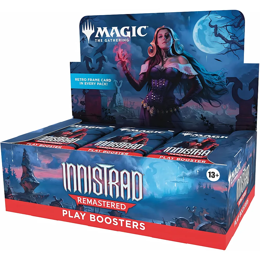meinspielzeug - Magic The Gathering Innistrad Remastered Play Boosters Display - English | Sammelkarten TCG