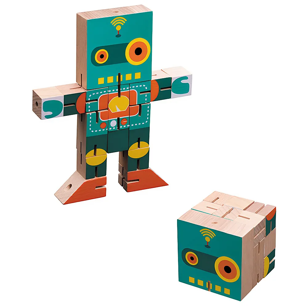 Philos Puzzle Robot Cube | Wrfelpuzzle